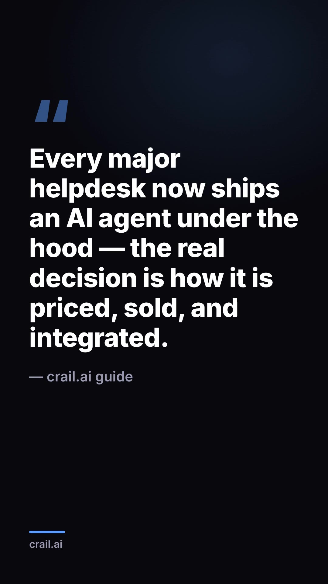 Choosing helpdesk software when every vendor has an AI agent now